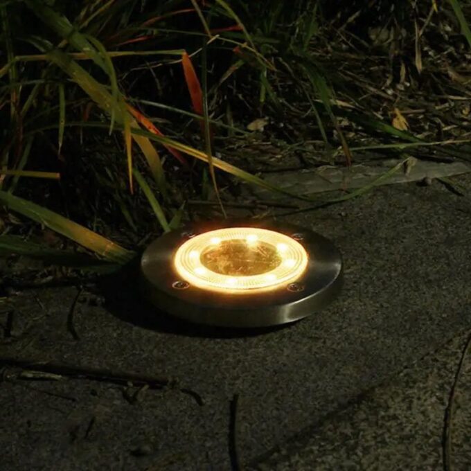 Luces led para suelo set de 4 piezas impermeables FK23D-129