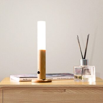 Lámpara de mesa recargable con sensor de movimiento luz inalámbrica recargable FK23D-53