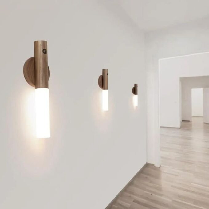 Lámpara de mesa recargable con sensor de movimiento luz inalámbrica recargable FK23D-53