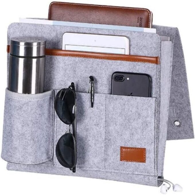 Organizador de accesorios para cama, silla, bolsa almacenamiento FK23B-25