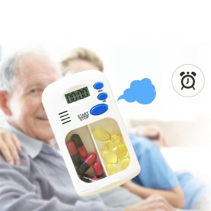 Pastillero con alarma recordatorio FK22B-106