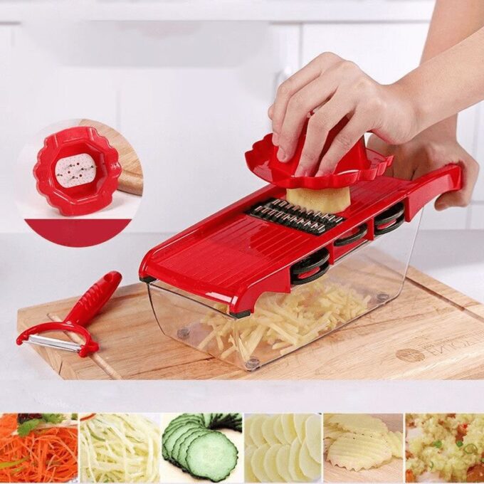 Picador multifuncional rojo FK22-09