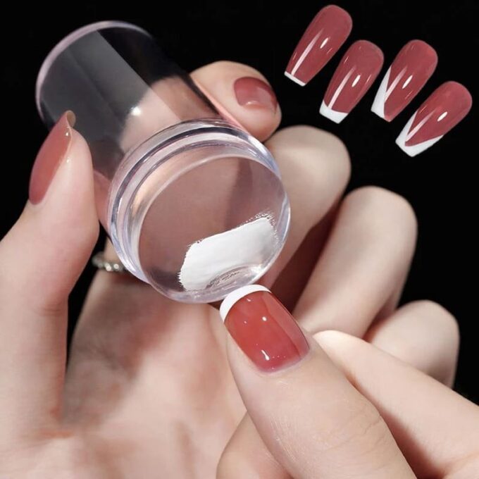 Sello pinta uñas Estampador silicona FK22B-120