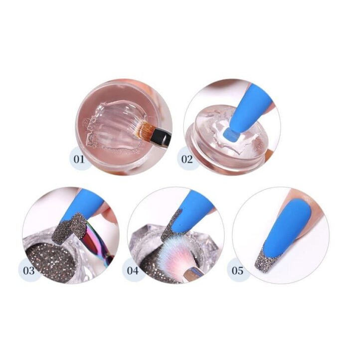 Sello pinta uñas Estampador silicona FK22B-120