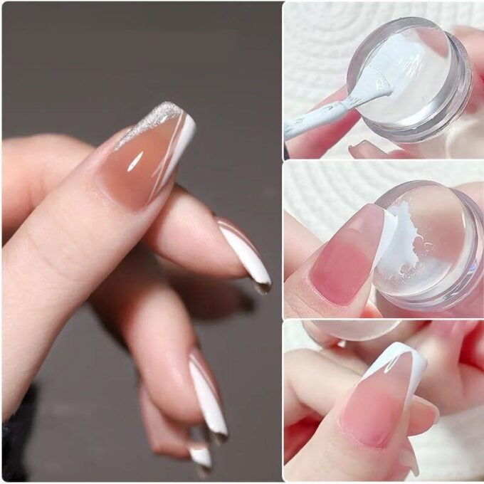 Sello pinta uñas Estampador silicona FK22B-120