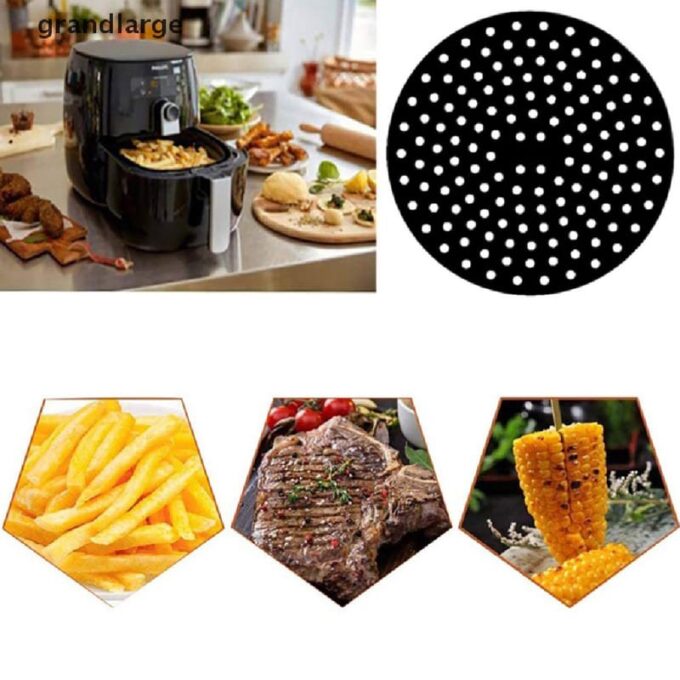 Protector silicona anti Adherente Air Fryer 20.2 CM FK22-75