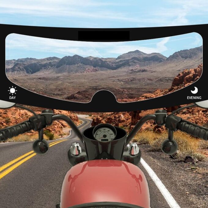 Visor antiempañante para casco de moto FK22B-02