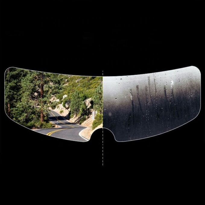 Visor antiempañante para casco de moto FK22B-02