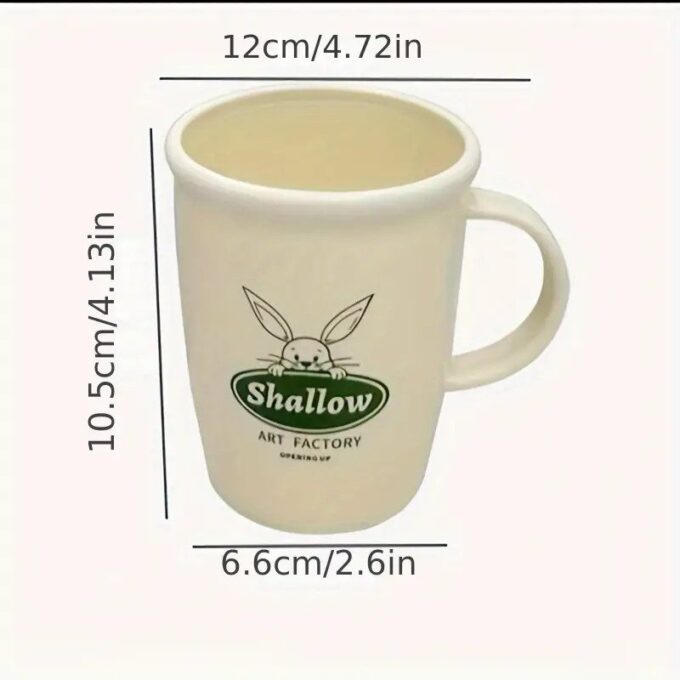 Pocillo vaso cocina baño utensilio beige FK23D-205