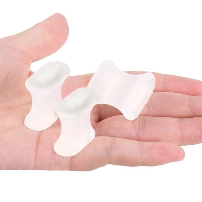 Separador dedos pie en silicona pack x2 espaciador de dedos FK23D-64