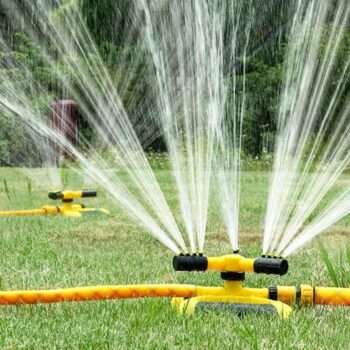 Rociador de agua automatico con rotacion 360 aspersor giratorio FK23D-104
