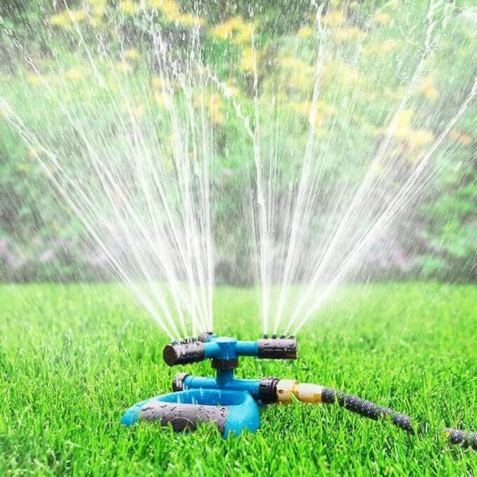 Rociador de agua automatico con rotacion 360 aspersor giratorio FK23D-104