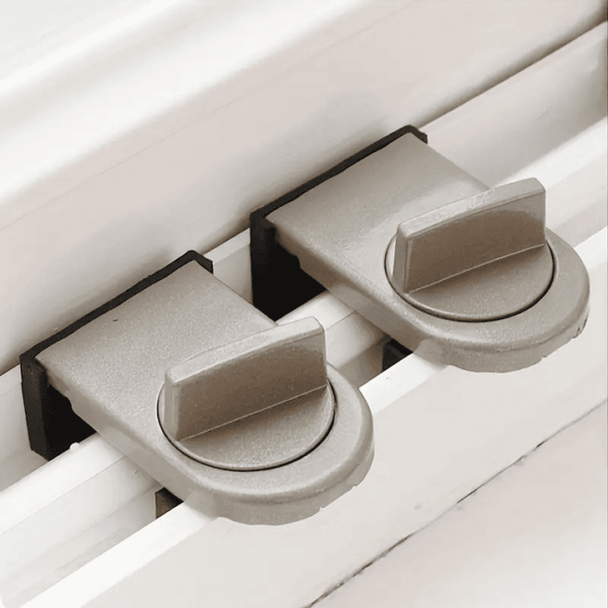 Seguro para cerradura seguridad ajustable puertas y ventanas FK23D-17