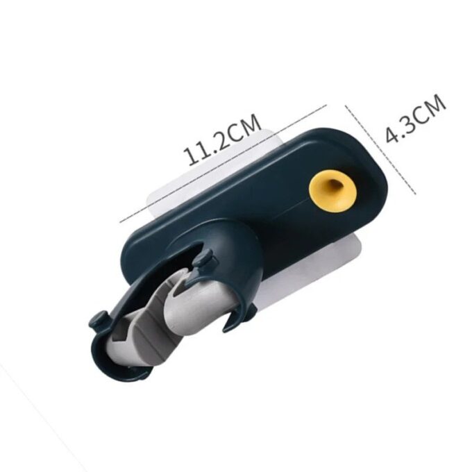 Soporte 2 en 1 para escoba traperos clip adhesivo FK23C-19