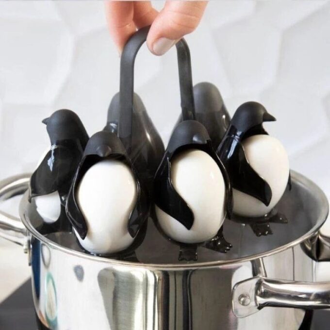 Soporte para huevos organizador tipo Pinguino FK23B-13