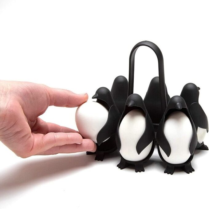 Soporte para huevos organizador tipo Pinguino FK23B-13