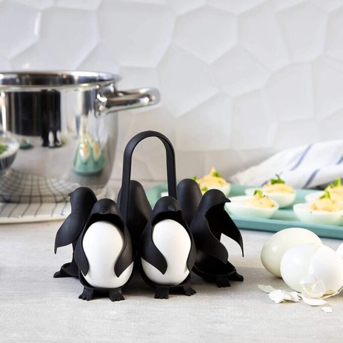 Soporte para huevos organizador tipo Pinguino FK23B-13