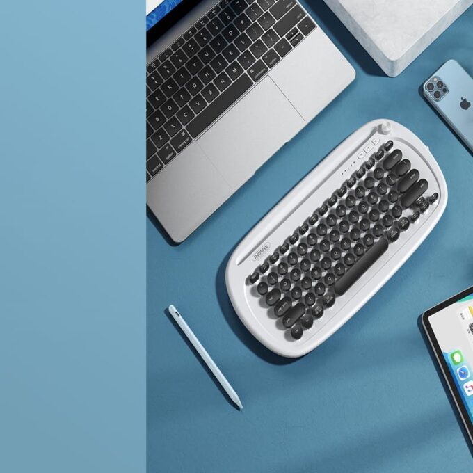 Teclado REMAX inalámbrico bluetooth FK22B-128