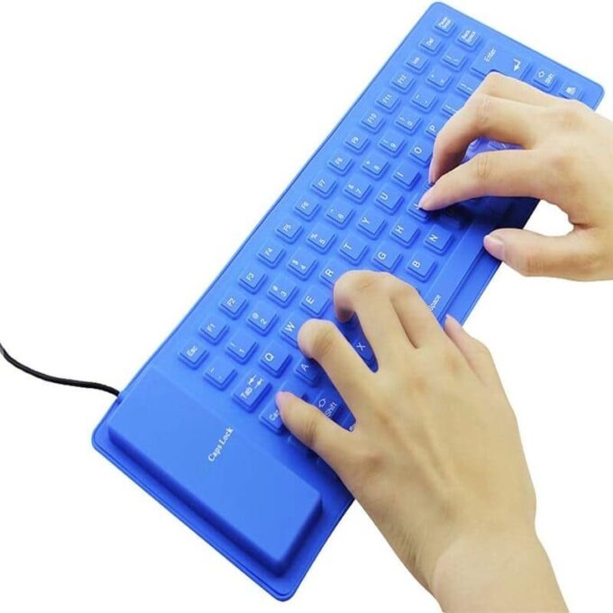 Teclado flexible de silicona FK22B-132