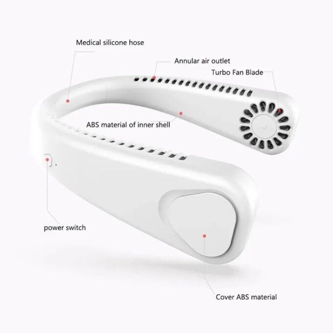 Mini ventilador facial portátil recargable de 3 velocidades FK23D-49
