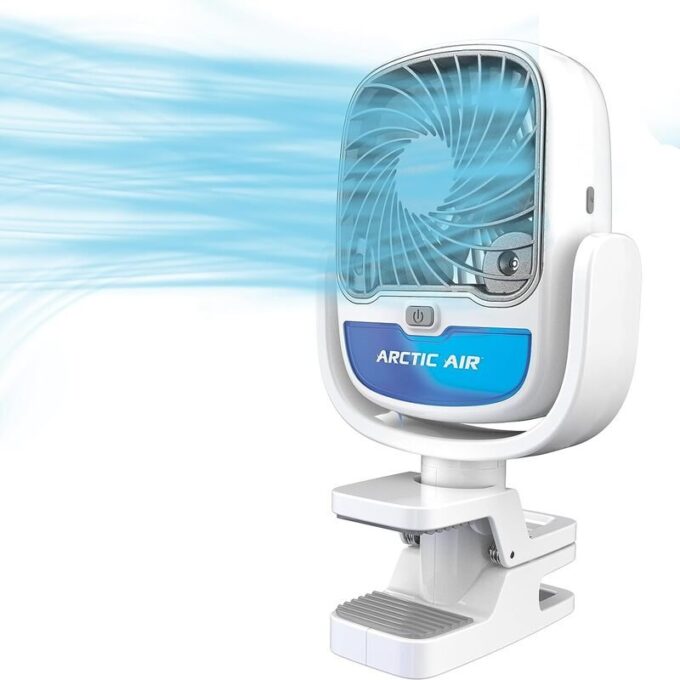 Ventilador portatil 2 en 1 aire acondicionado recargable FK23D-84