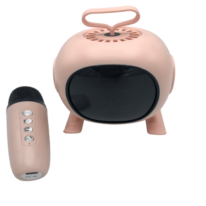 Mini parlante karaoke recargable inalambrico KF23D-97