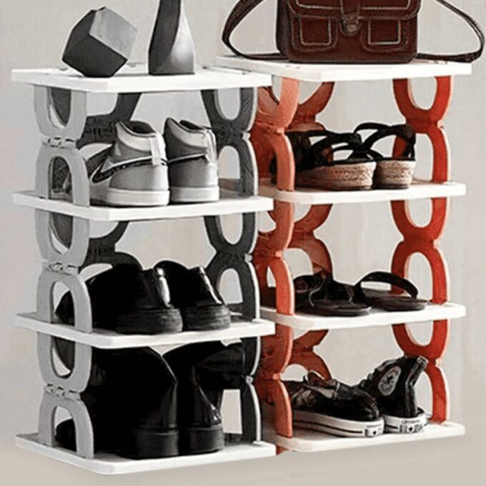 Zapatero multicapas organizador plegable para zapatos 3 niveles FK23D-91