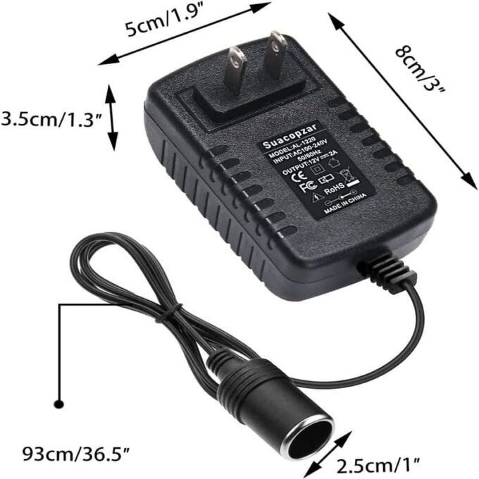 Cargador convertidor cigarrera FK23-04