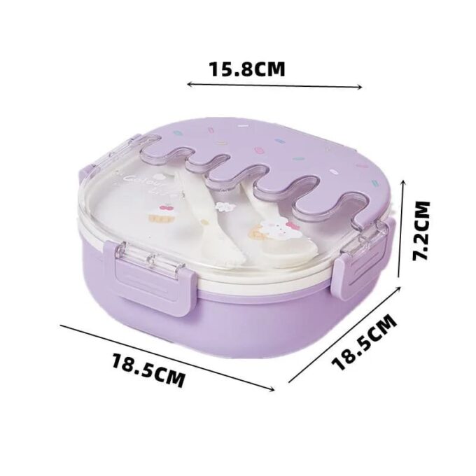 Lonchera porta comida termico con forma de helado FK23D-215