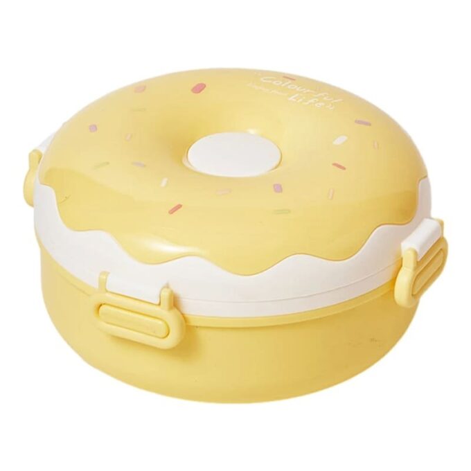 Lonchera porta comida termico con forma de dona FK23D-217