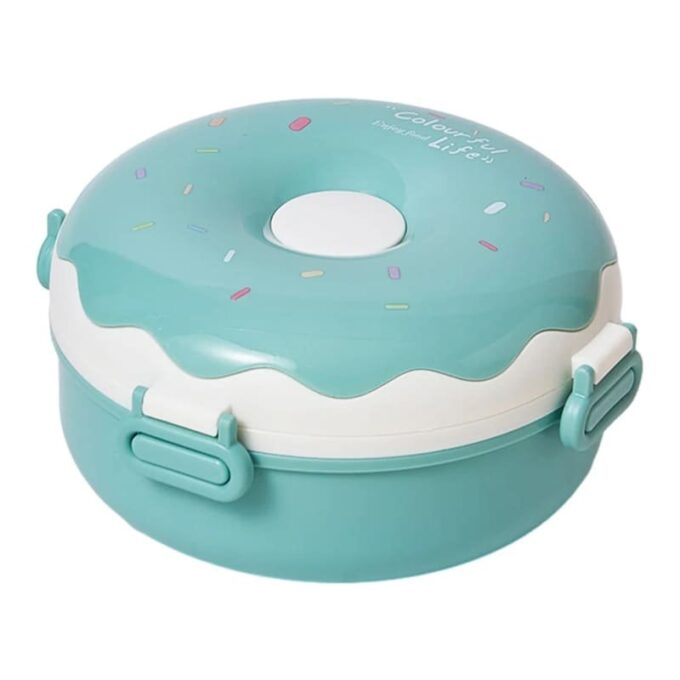 Lonchera porta comida termico con forma de dona FK23D-217