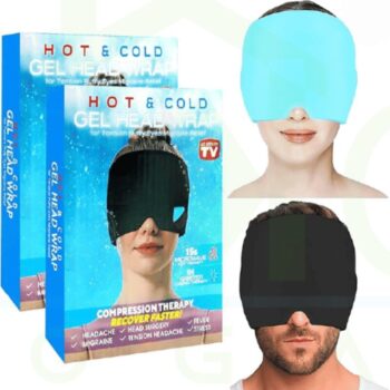 Máscara Facial Sombrero Alivio Migraña Gel FK24-03