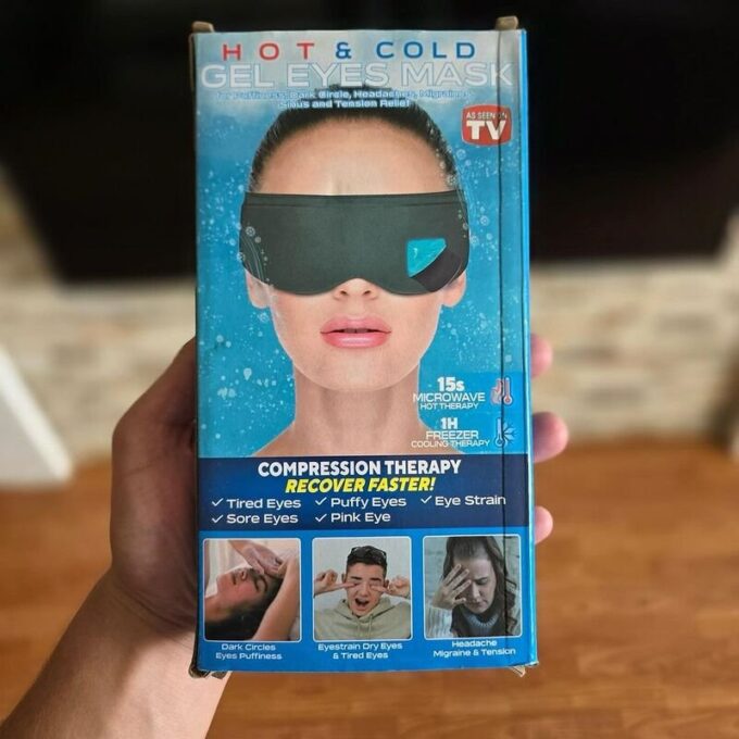 Banda de ojos delgada antifaz terapia frío-calor FK24-02