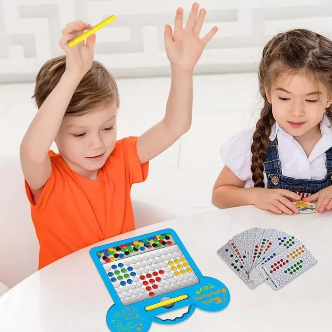 Tablero De Dibujo Fichas Magnéticas Juego Interactivo
