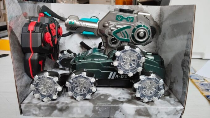 Carro de 8 ruedas