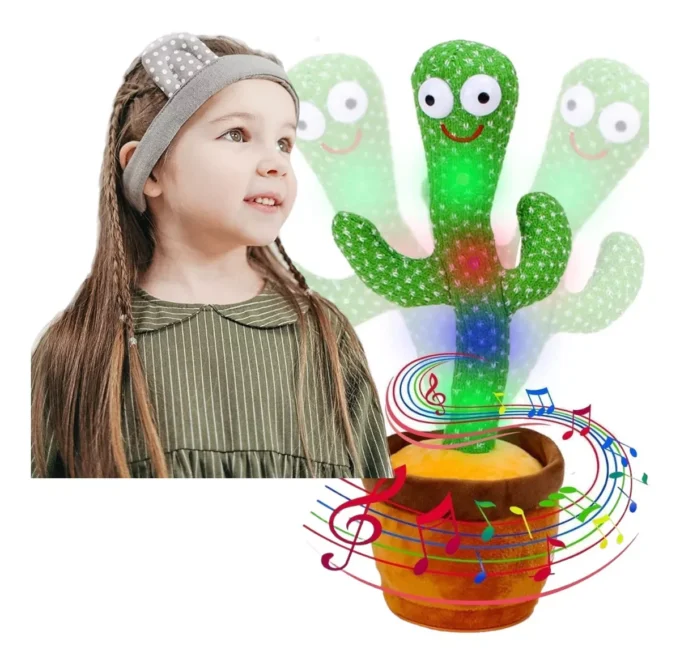 Cactus bailarín recargable