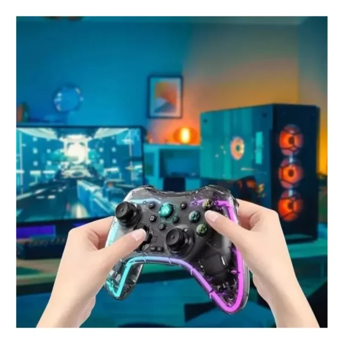 Control Gamer para Celular Multifunción RGB
