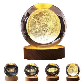 BOLA DE CRISTAL LUZ CALIDA GRANDE
