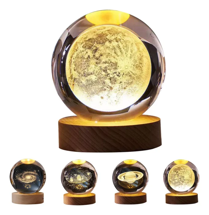 BOLA DE CRISTAL LUZ CALIDA GRANDE