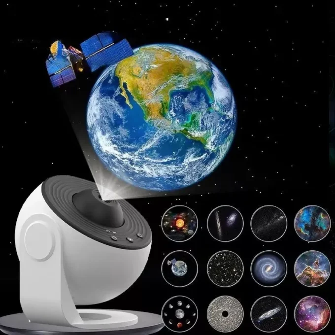 Proyector De Galaxia Lentes Intercambiables