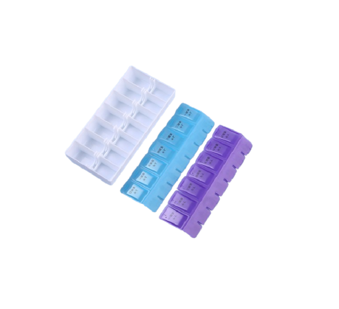 Pastillero semanal dia y noche 14 rejillas organizador pastas FK23B-18