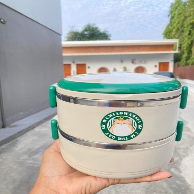 Lonchera porta comida 3 en 1 almacenador termico alimentos FK15-214