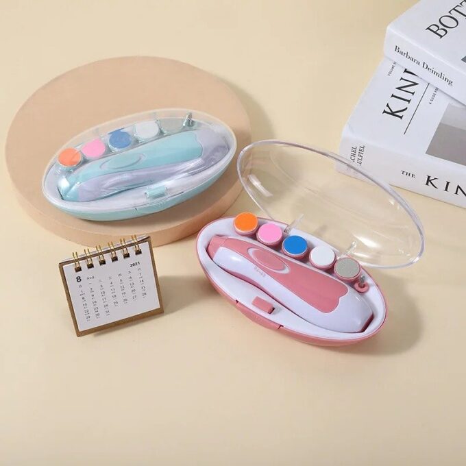 Cortauñas electrico para bebe 6 en 1 manicure niños FK15-39