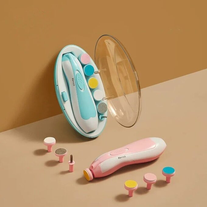 Cortauñas electrico para bebe 6 en 1 manicure niños FK15-39