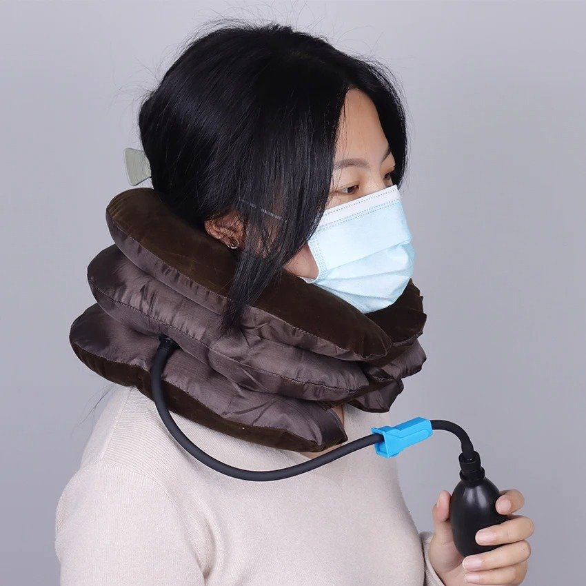 Soporte inflable para cuello almohada cervical FK16-38