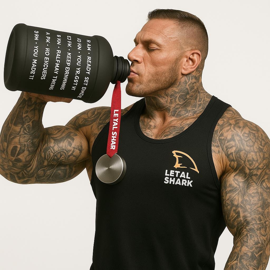 Termo deportivo letal shark motivacion fitness 2 Litros FK15-85
