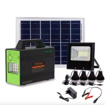 SISTEMA SOLAR PANEL, LAMPARA, BOMBILLO 350W GD-350M