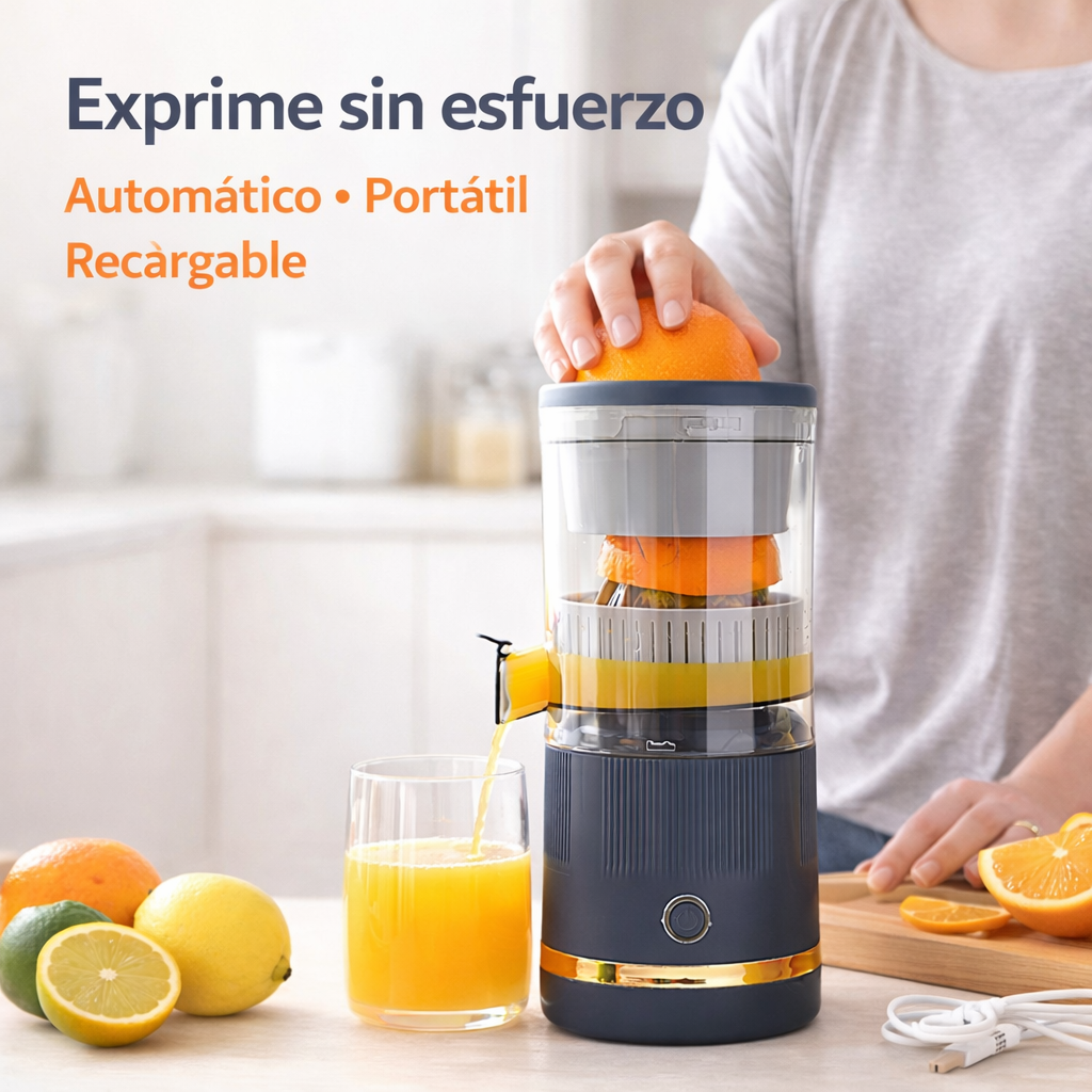 Exprimidor Eléctrico Portátil Recargable USB | Automático Sin FK17-EXP-YZJ-002