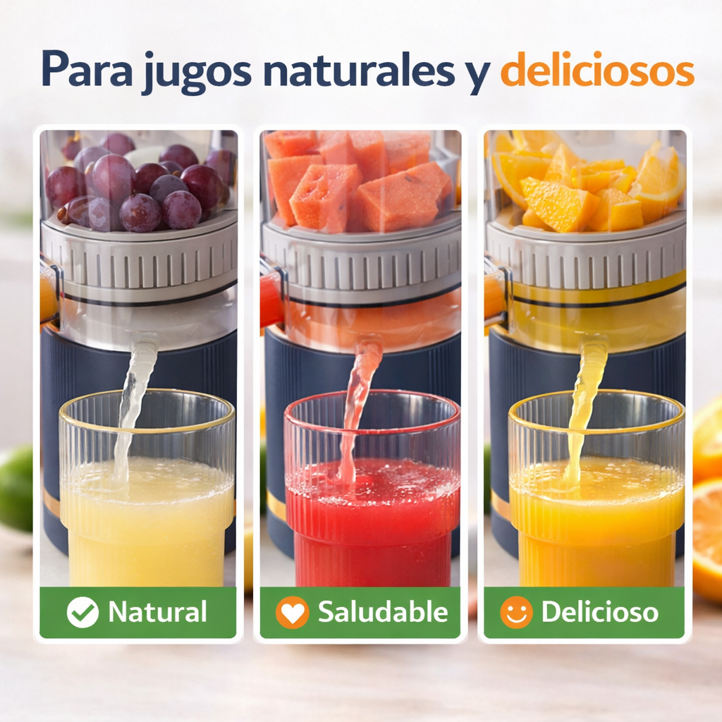 Exprimidor Eléctrico Portátil Recargable USB | Automático Sin FK17-EXP-YZJ-002