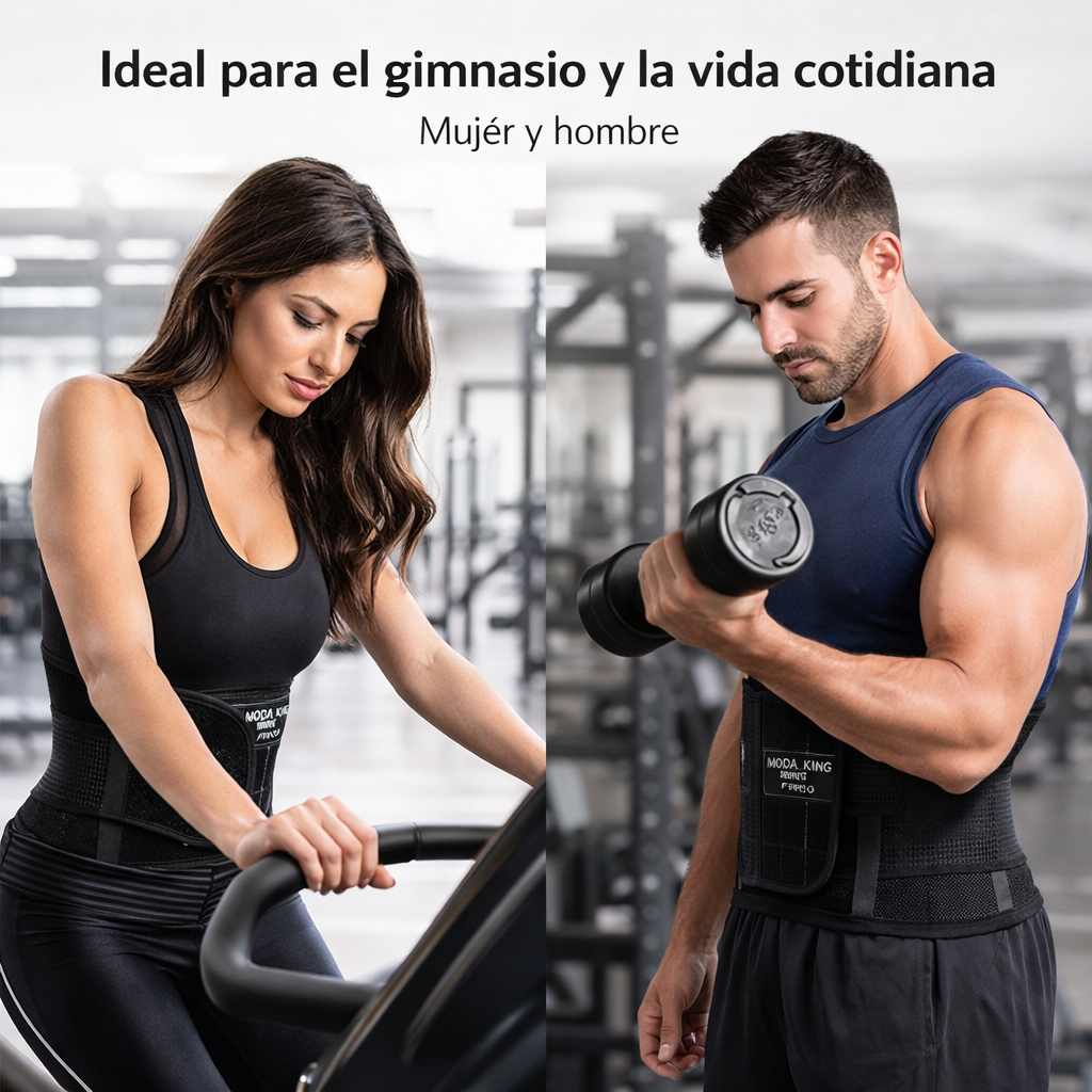 Faja Reductora Moldeadora Reloj De Arena Doble Ajuste | Gym Alta FK17-SM016